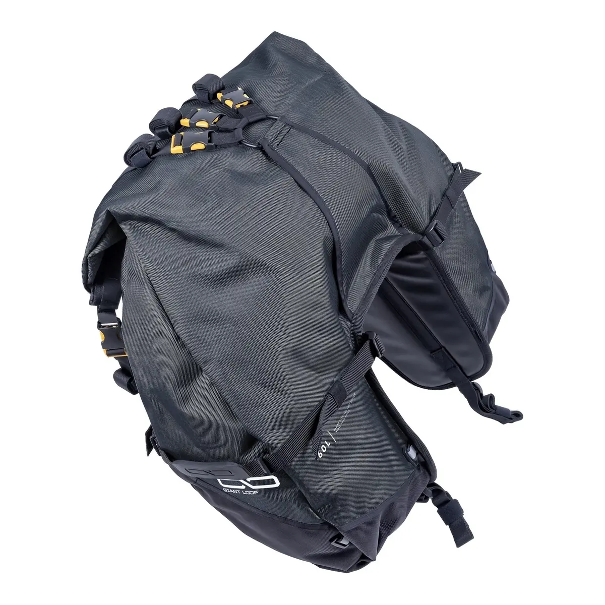 Giant Loop Great Basin Saddlebag ’26 - Black (68L) 1