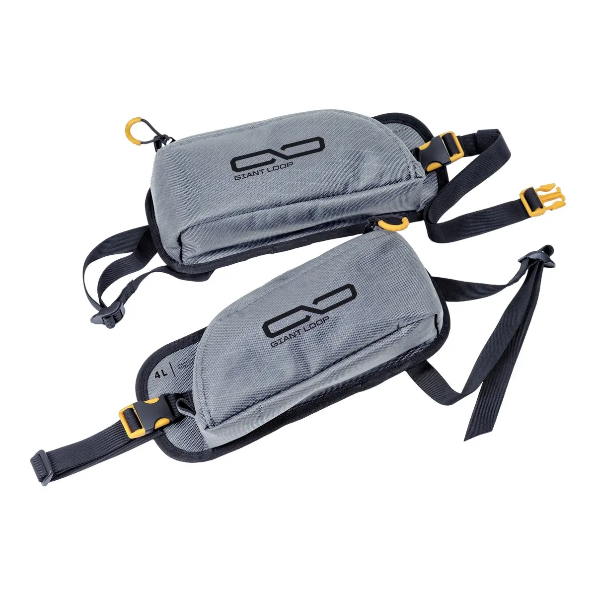 Giant Loop Pannier Pockets (Pair) ’26 - Grey (4L) 1