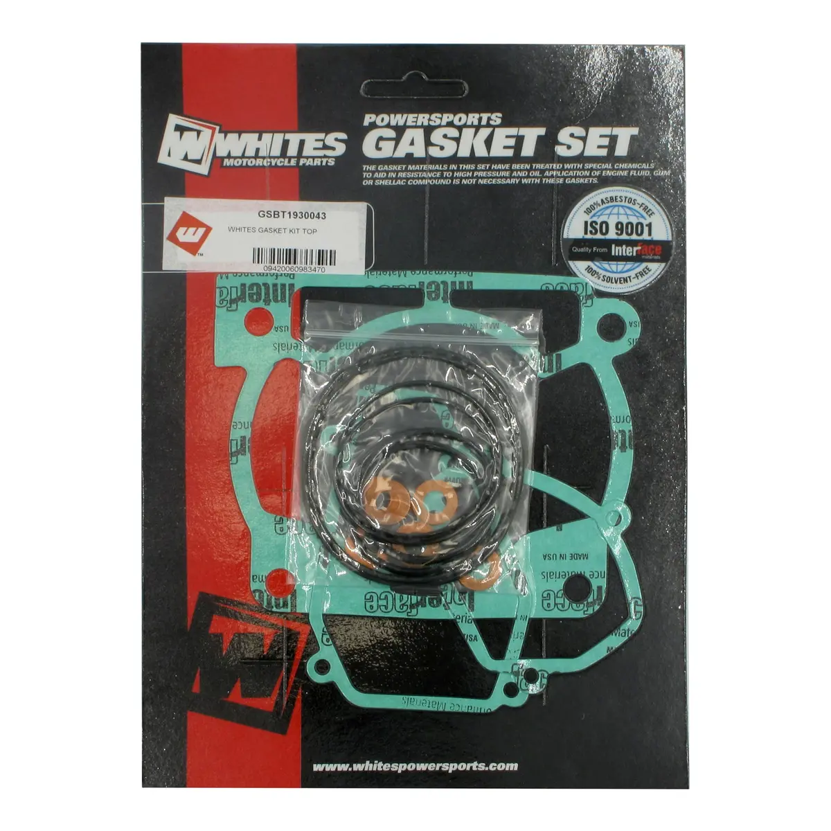 Whites Gasket Kit Top End Kit - Beta 1