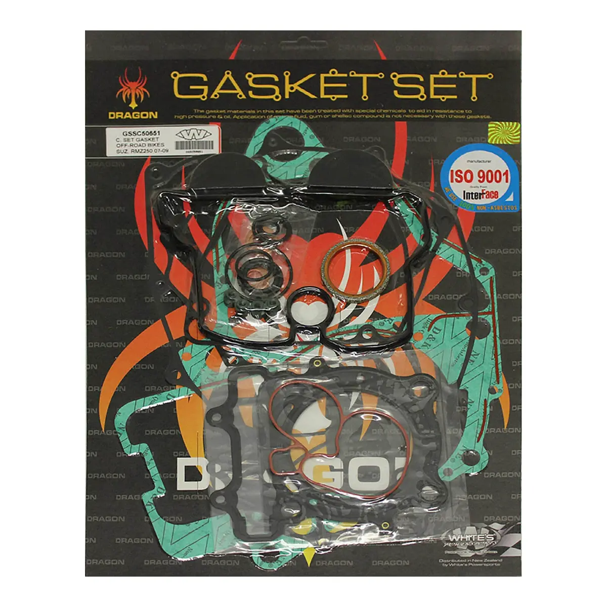 Whites Complete Gasket Set Suzuki Rmz250 '07-'09 1
