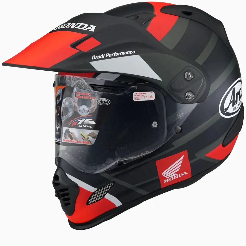 Arai Xd-4 Honda Black/Red Size Small 1