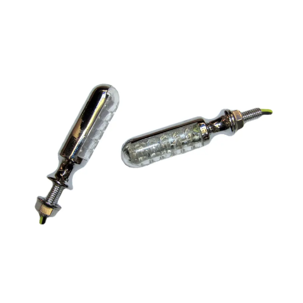 Indicator Led Chrome 12V 1