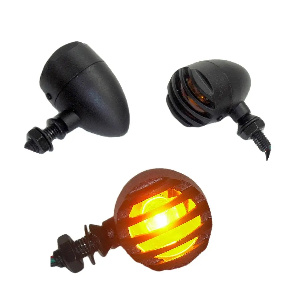 Indicator Black Jail Bar 12V 1