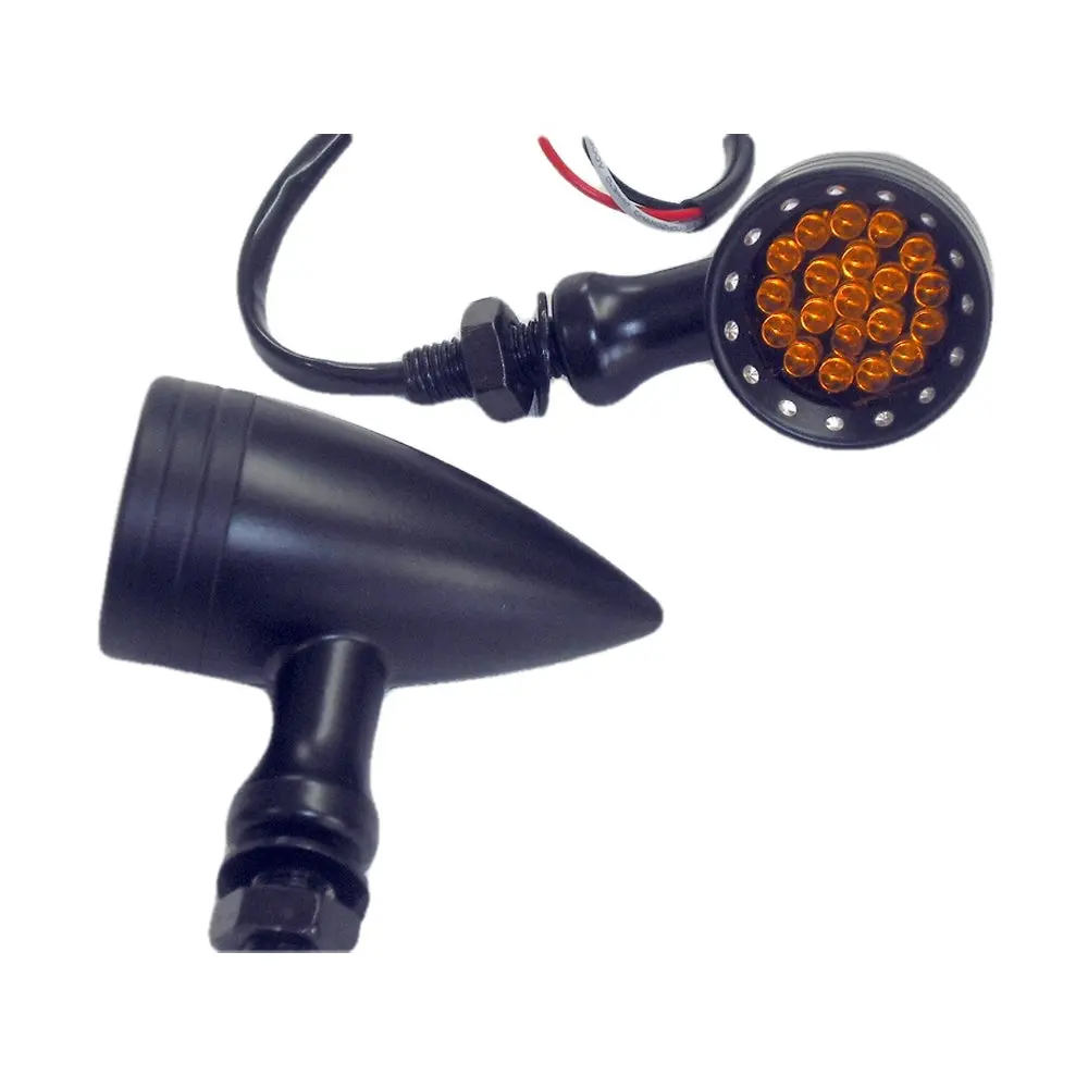 Indicator Led Bullet Black 1