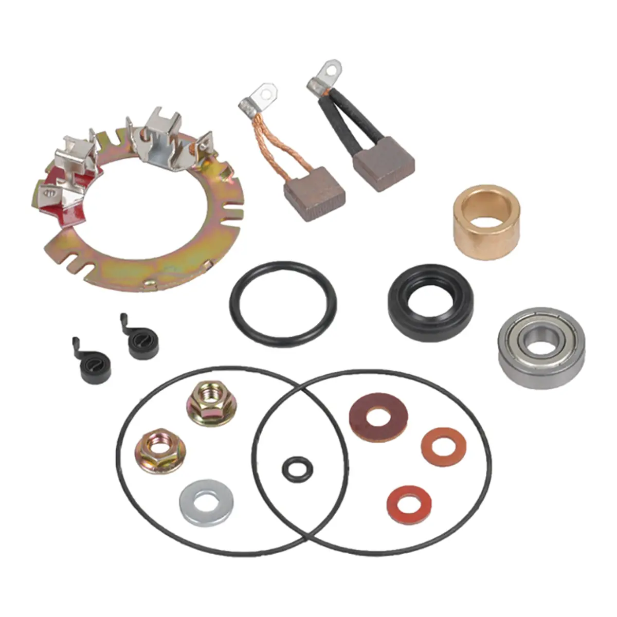 J&N Starter Motor Brush Kit (414-54030) 1