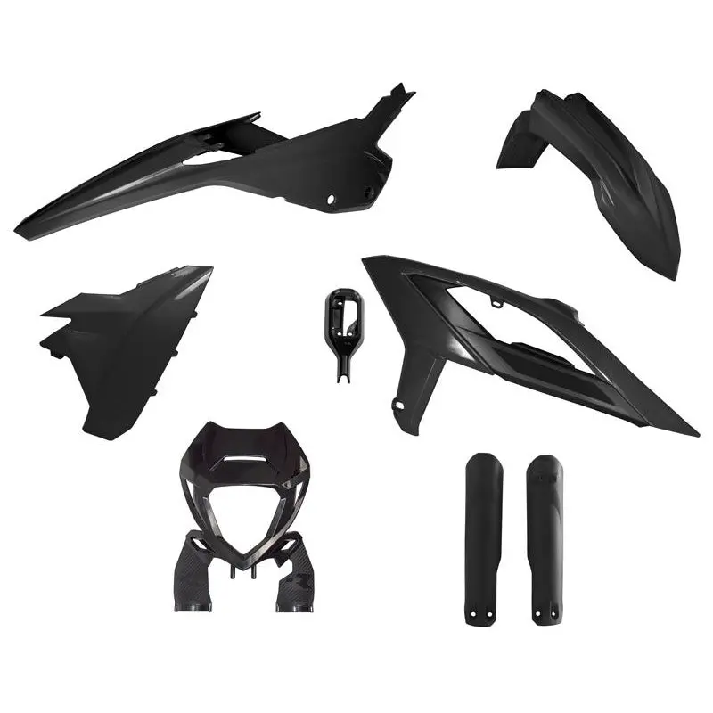 Plastics Kit Rtech 6 Piece Black Beta 125Rr 200Rr 250Rr 300Rr 350Rr 390Rr 430Rr 480Rr 23-On 1