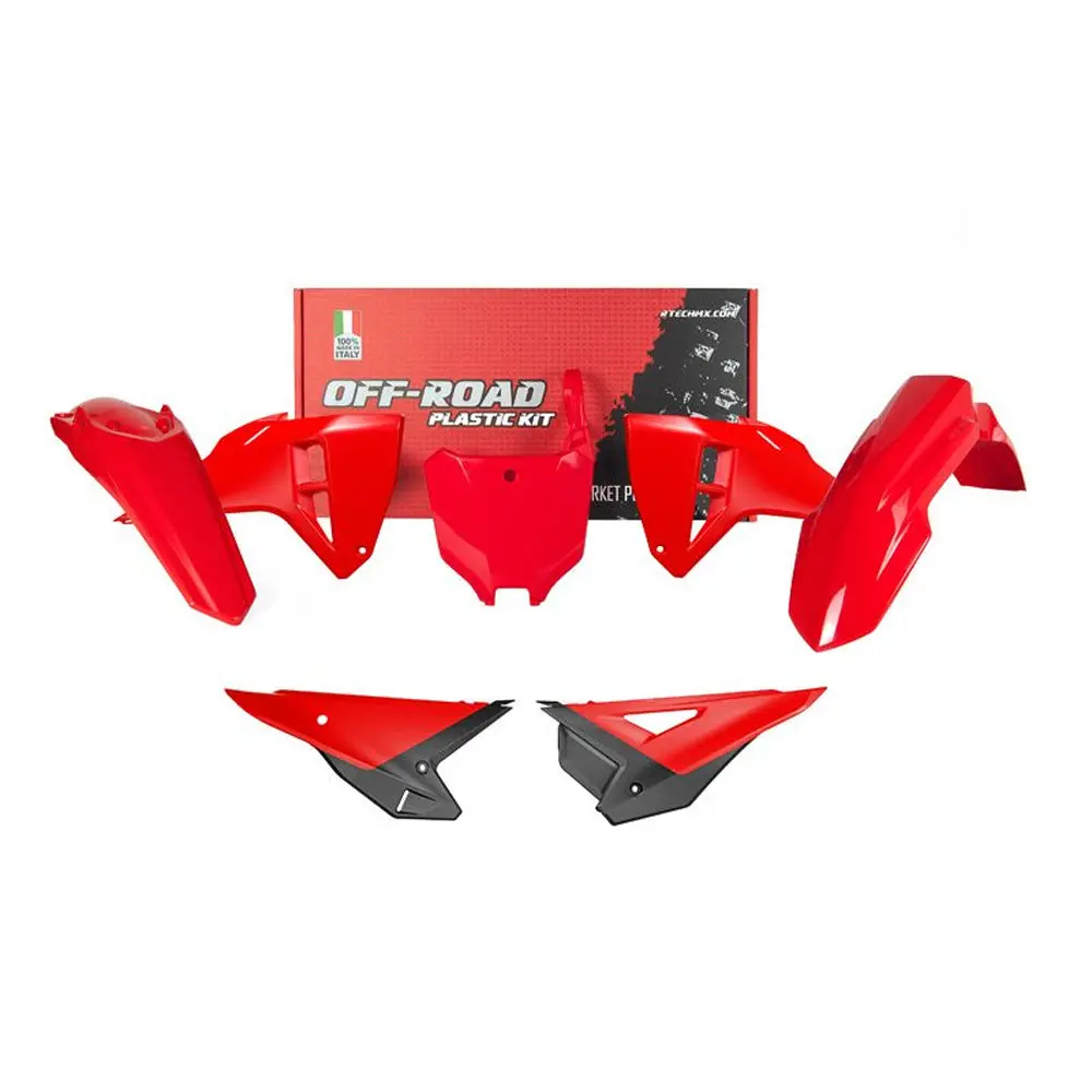 Plastics Kit Rtech 5 Piece Red Honda Crf250r Crf450r 2025 1