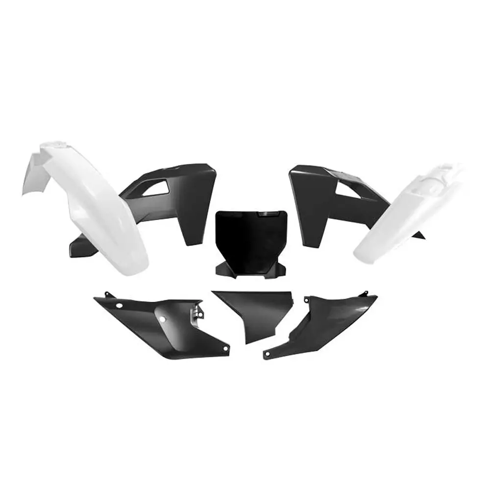 Plastics Kit Rtech 6 Piece Black White Husqvarna Fc Fx Tc Tx 1