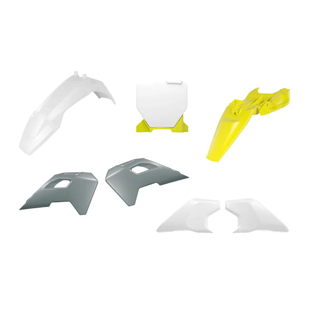 Plastics Kit Rtech 6 Piece White Yellow Grey Husqvarna Tc65 24-25 1