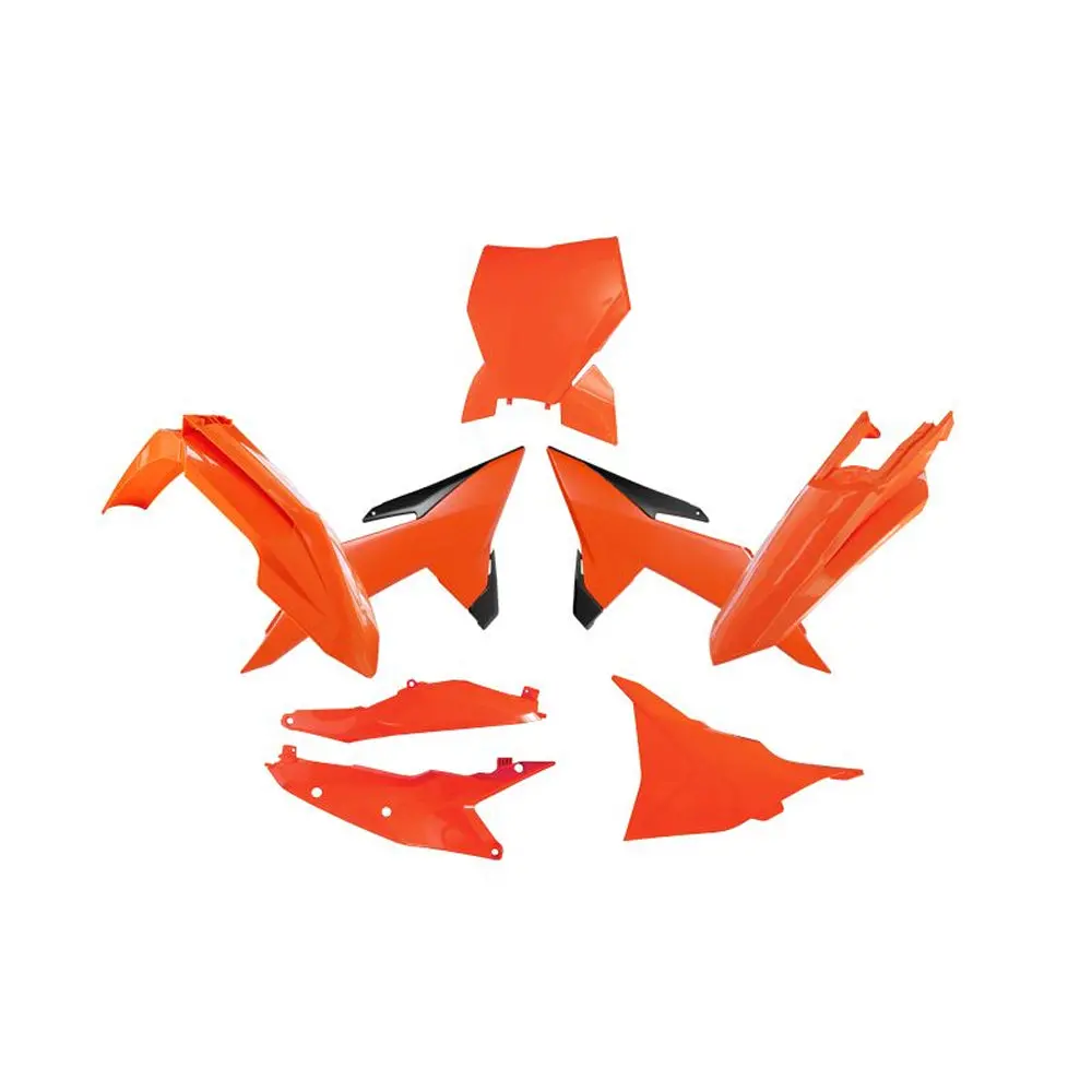 Plastics Kit Rtech 6 Piece Neon Orange Ktm Sx Sxf 1