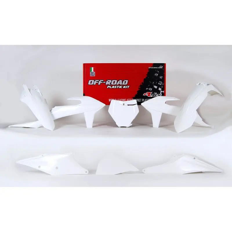 Plastics Kit Rtech 6 Piece White Ktm Sx Xc Sx-F Xc-F 1