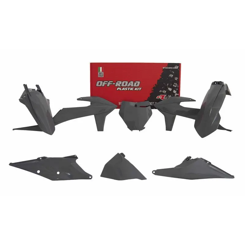 Plastics Kit Rtech 6 Piece Quantum Grey Ktm Sx Xc Sx-F Xc-F 1