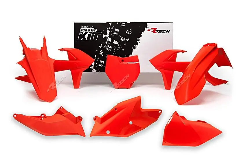Plastics Kit Rtech 6 Piece Orange Ktm 125 150 250 300 350 450 Sx Sx F Xc Xc F Xc W 16-18 1