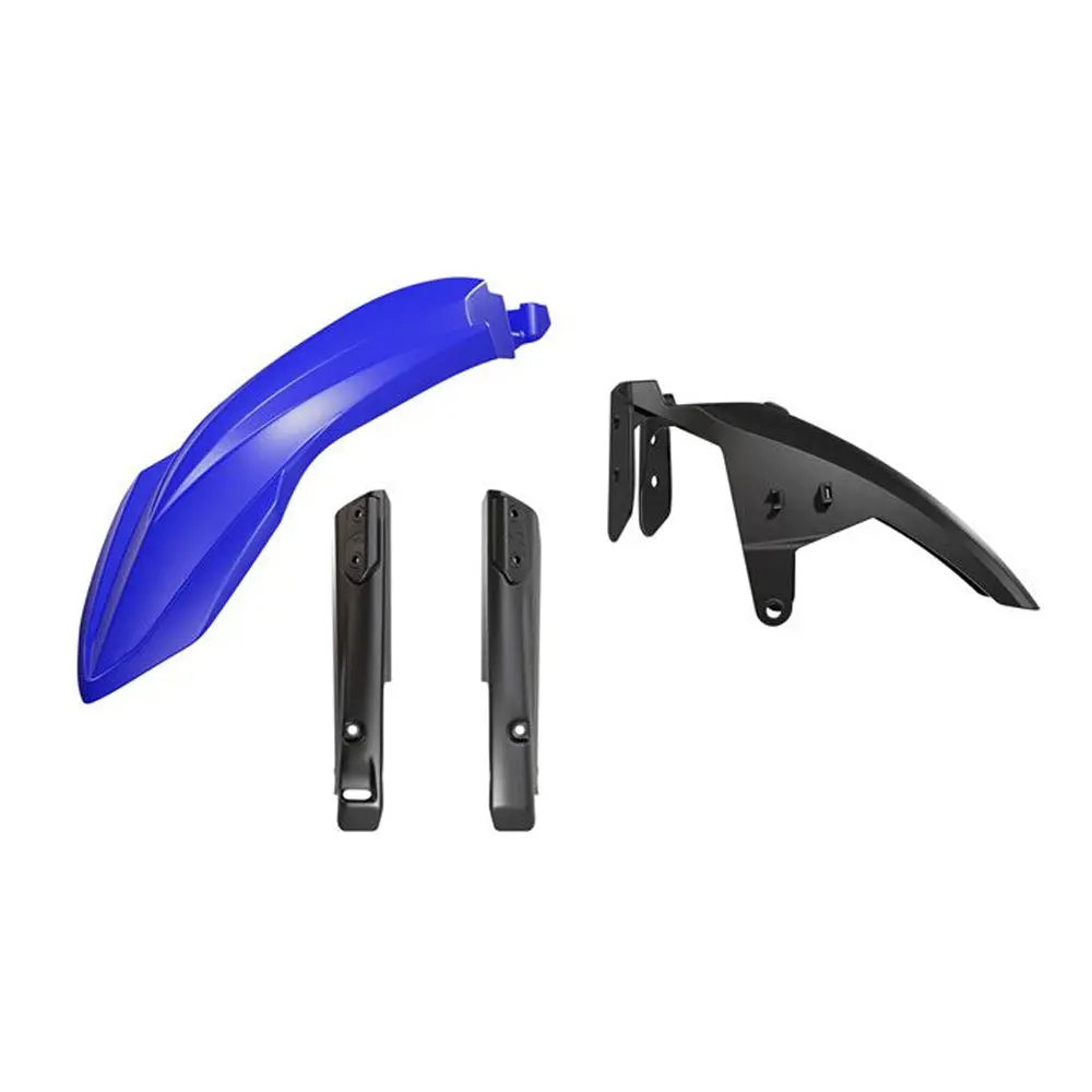 Plastics Rtech 3 Piece Front Fender & Fork Blue Black Yamaha Xt700z Tenere 19-On 1