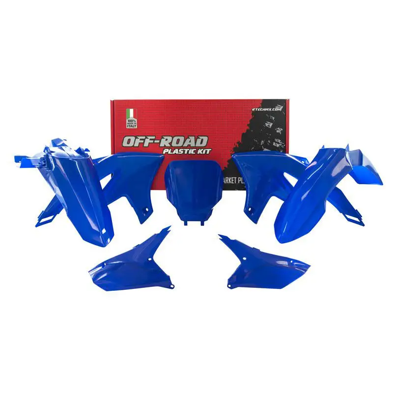 Plastics Kit Rtech 5 Piece Blue White Yamaha Yz250f 2024 Yz450f 23-On Yz450fx 2024 1