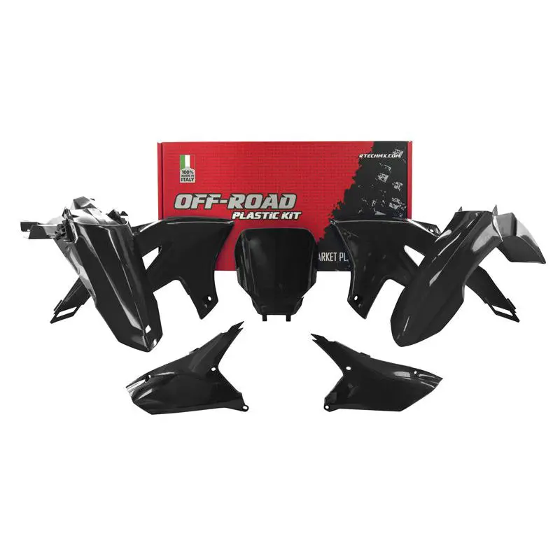 Plastics Kit Rtech 5 Piece Black Yamaha Yz250f 2024 Yamaha Yz450f 23-On Yamaha Yz450fx 2024 1