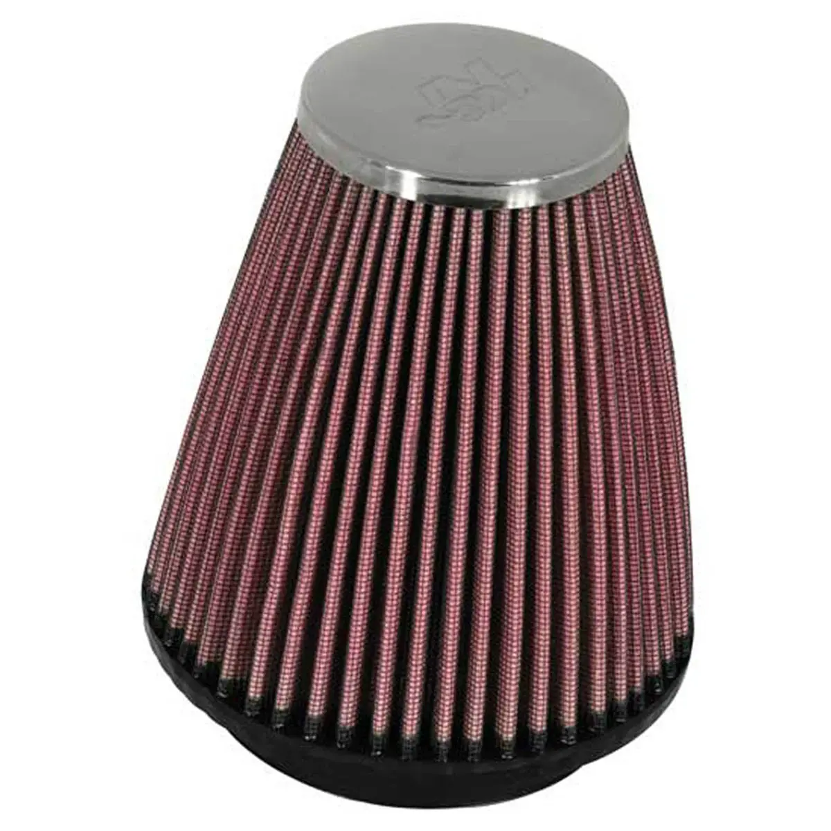 K&N Universal Clamp-On Filter- Indent 1