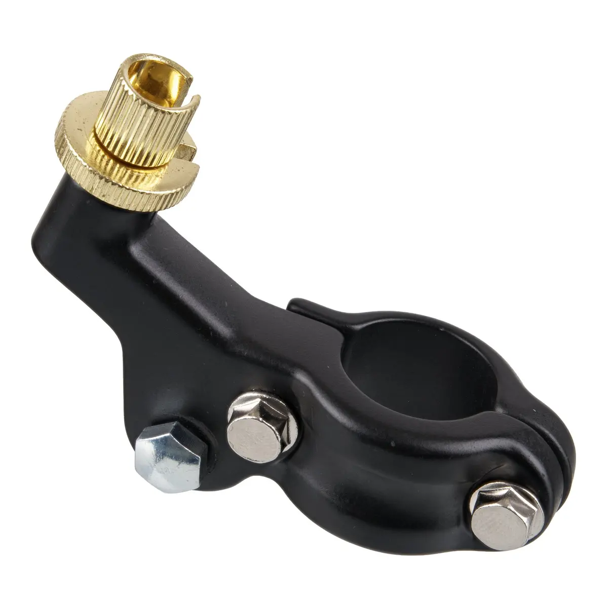 Whites Left Bracket Honda 2-Piece Cr '-96 - Forged Black 1
