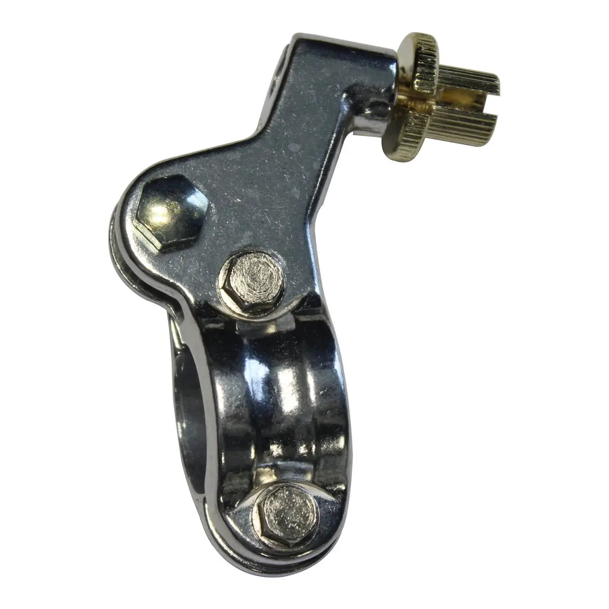Whites Left Bracket Honda 2-Piece Cr '97-'03 - Forged Polished 1