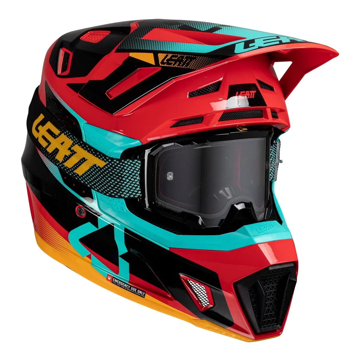 Leatt 2025 7.5 Helmet Kit - Red 1