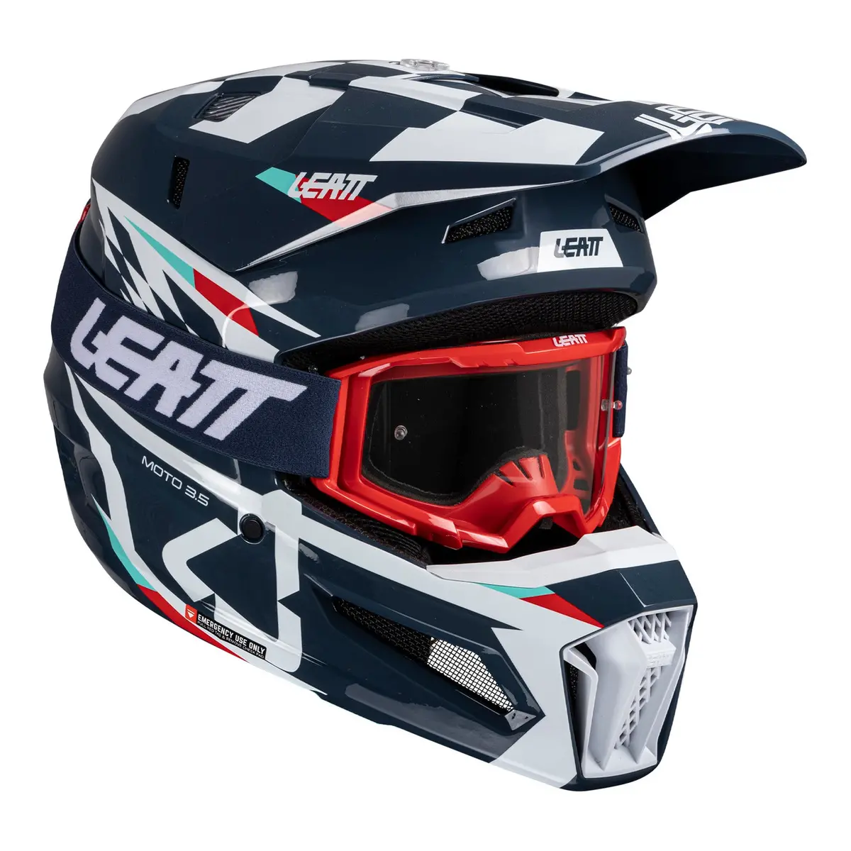 Leatt 2025 3.5 Helmet Kit - Blue 1