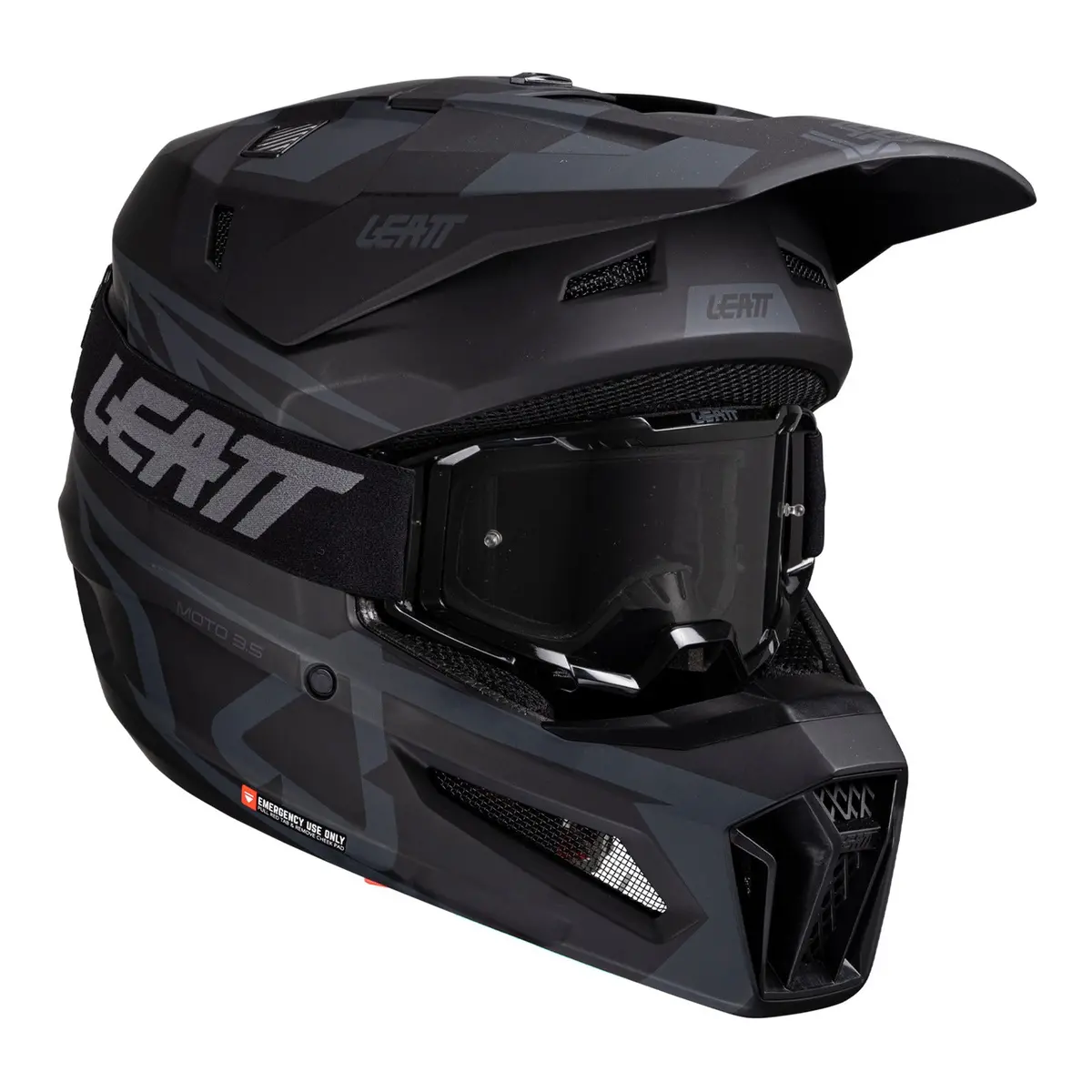 Leatt 2026 3.5 Helmet Kit - Stealth 1