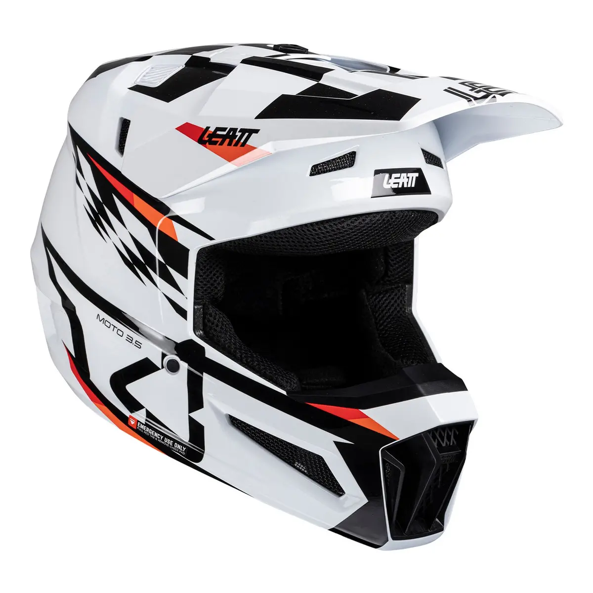 Leatt 2026 3.5 Junior Helmet Kit - White 1