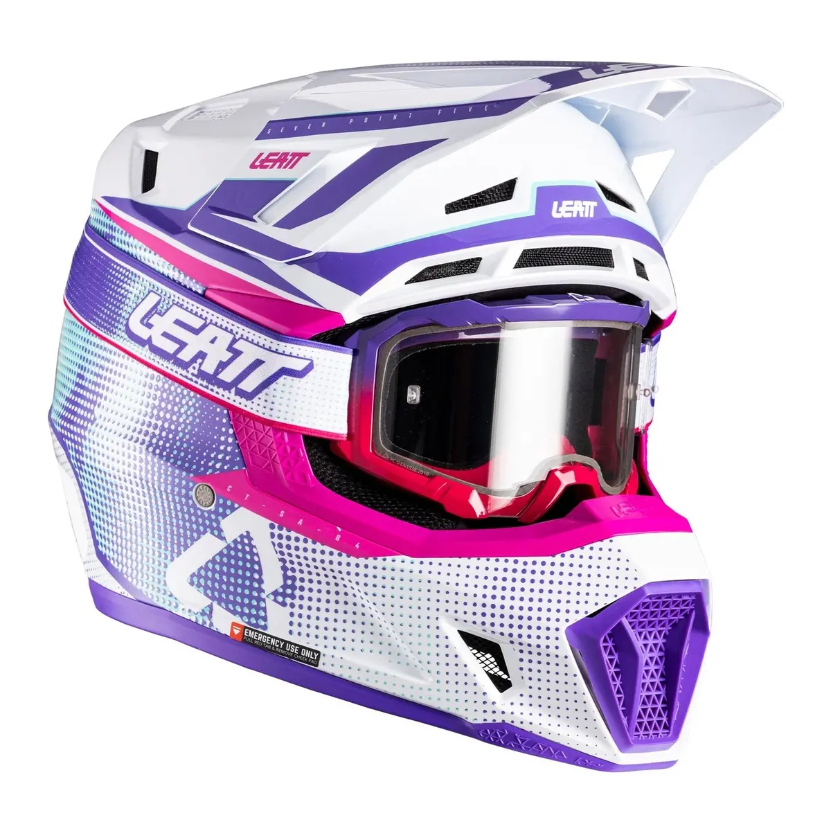 Leatt 2026 7.5 Helmet Kit - Purple 1
