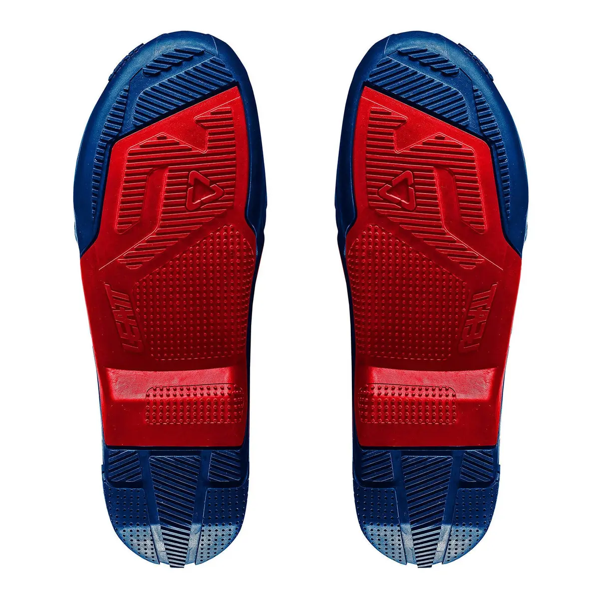 Leatt 4.5/5.5 Boot Outer Sole - Blue / Red [Pair] 1