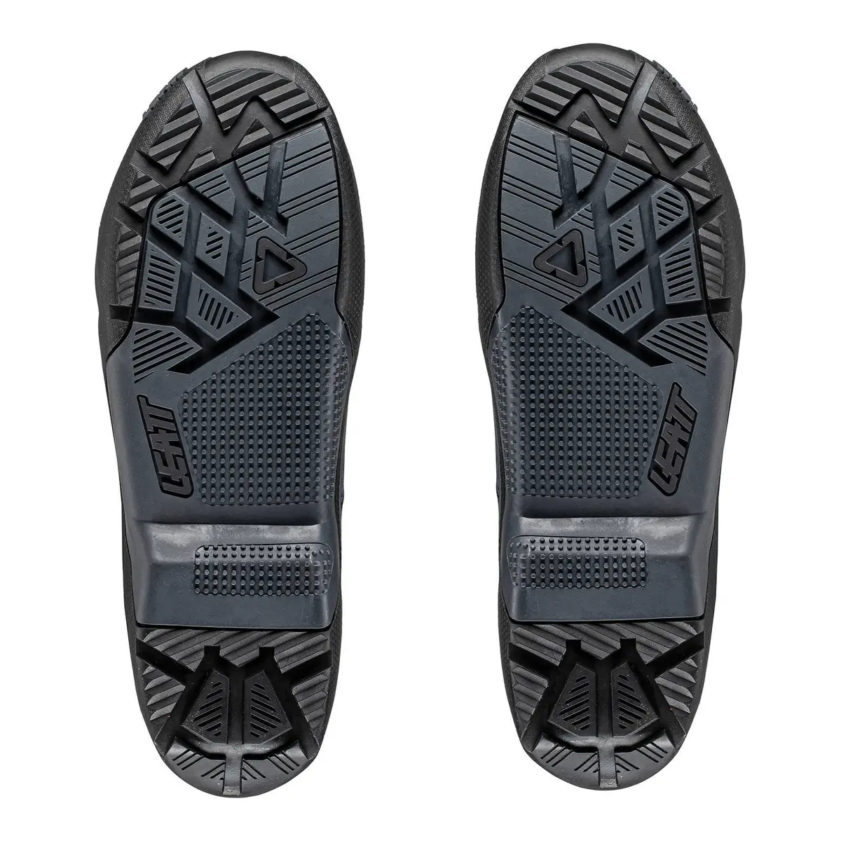 Leatt 4.5/5.5 Enduro Boot Outer Sole - Black / Grey [Pair] 1