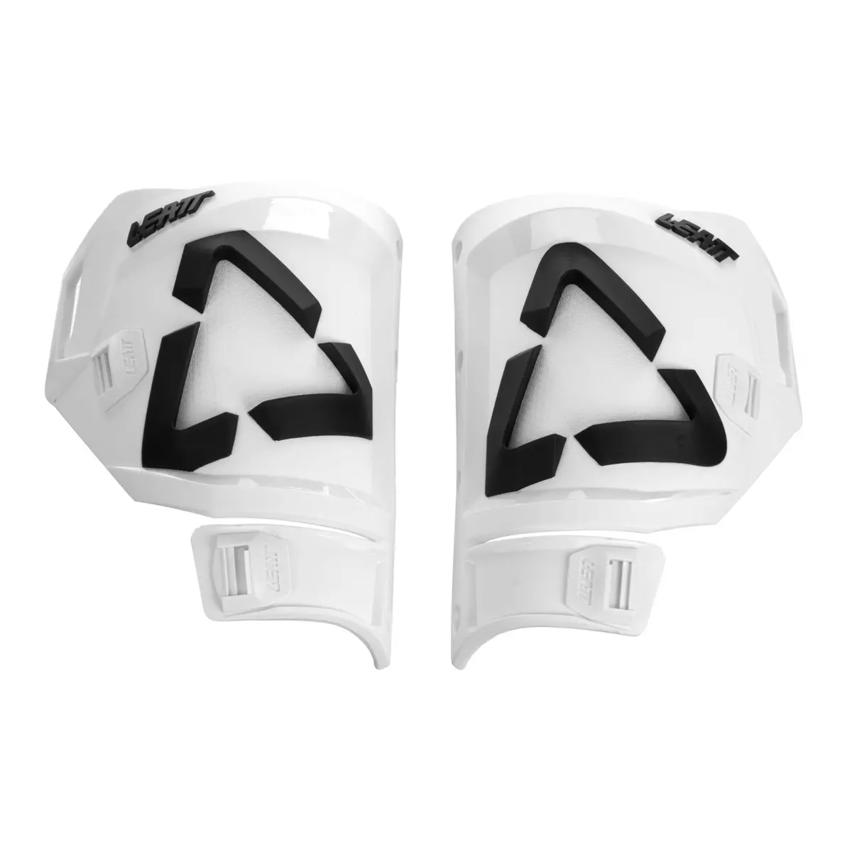 Leatt 5.5 Shin Plate Kit (Pair) - White / Black 1
