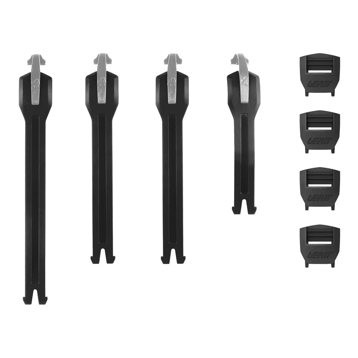 Leatt Strap Kit 6.5 - Black 4-Pcs 1