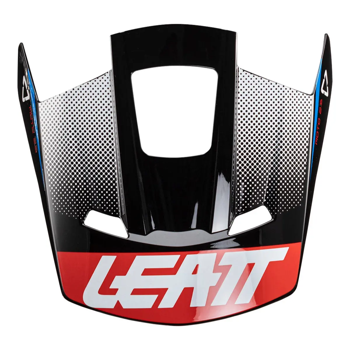 Leatt 2.5 Helmet Peak - Black / White (Xs-2Xl) 1