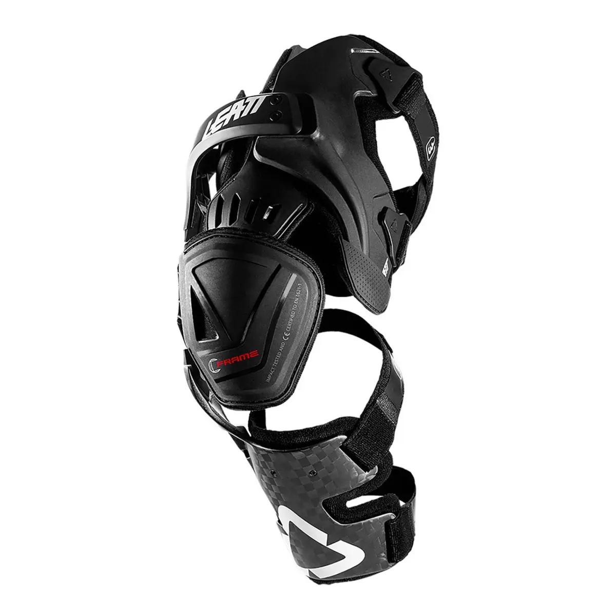 Leatt C-Frame Pro Knee Brace - Carbon Black (Right Only) 1