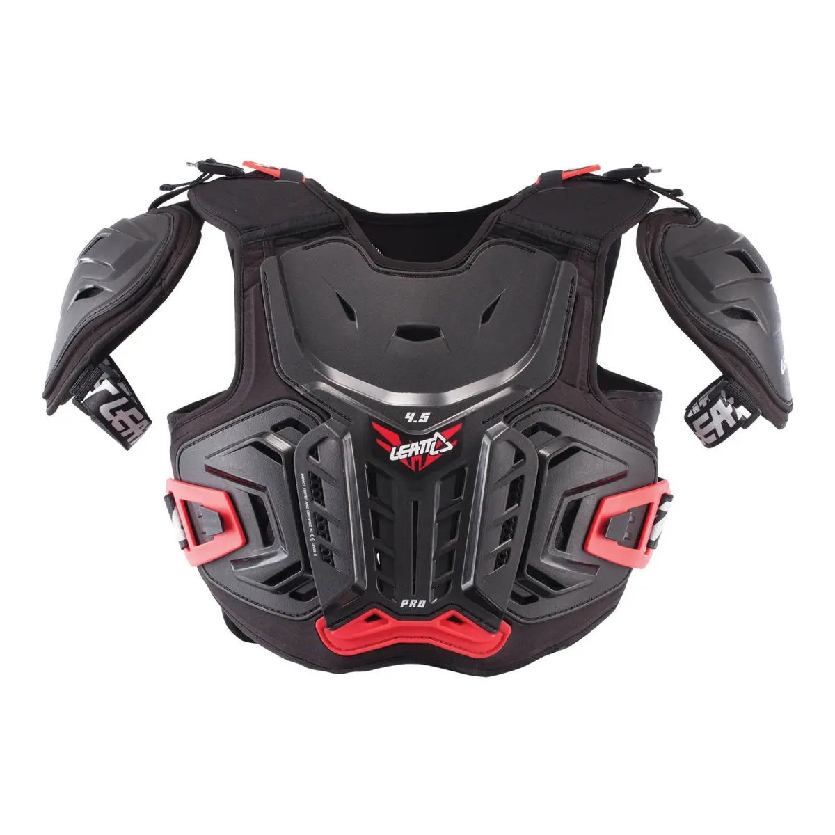 Leatt 4.5 Junior Chest Protector Pro - Black / Red 1