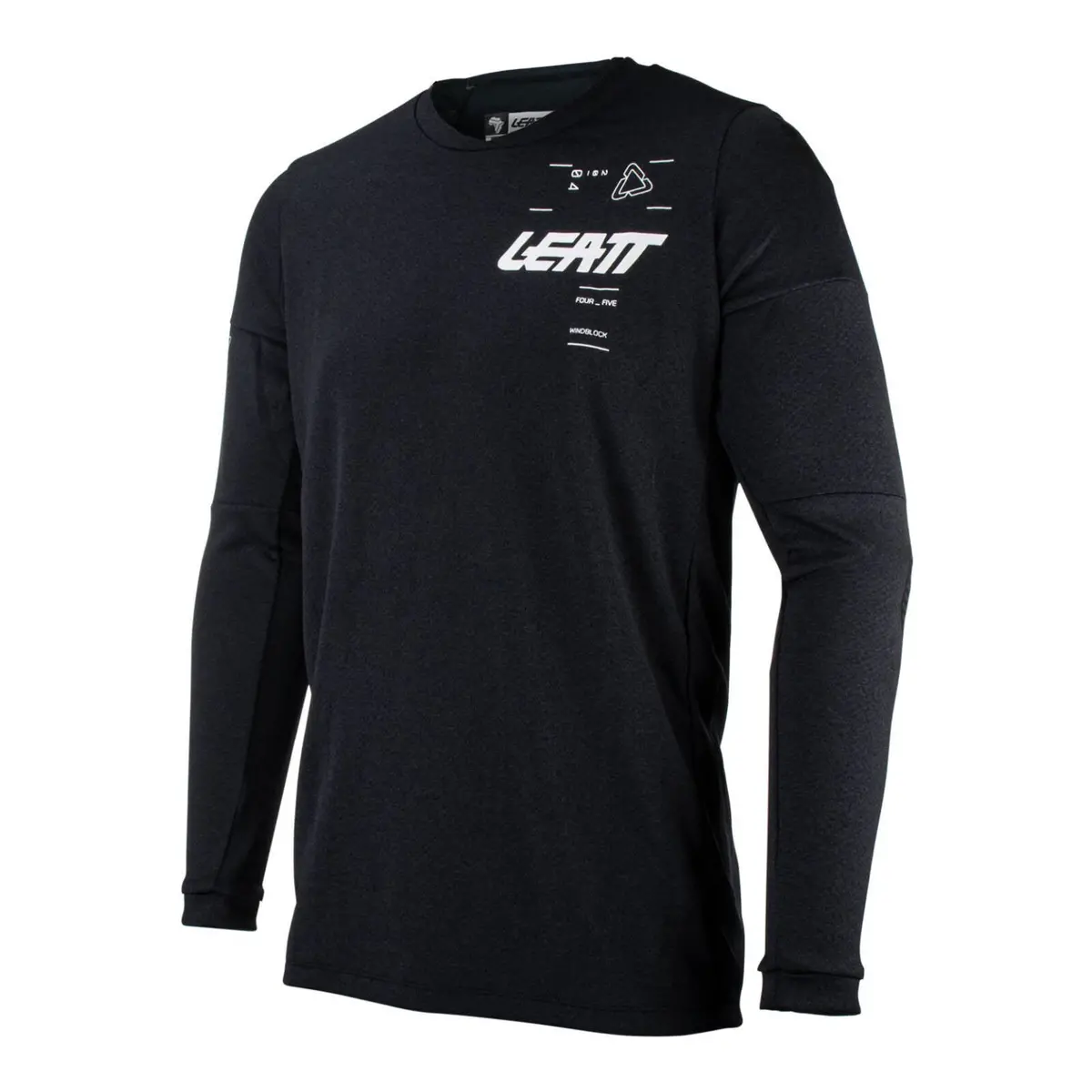 Leatt 4.5 Windblock Jersey - Black 1