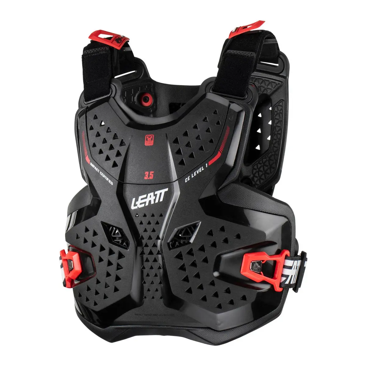 Leatt 3.5 Junior Chest Protector - Black / Red (L/Xl/147-159Cm) 1