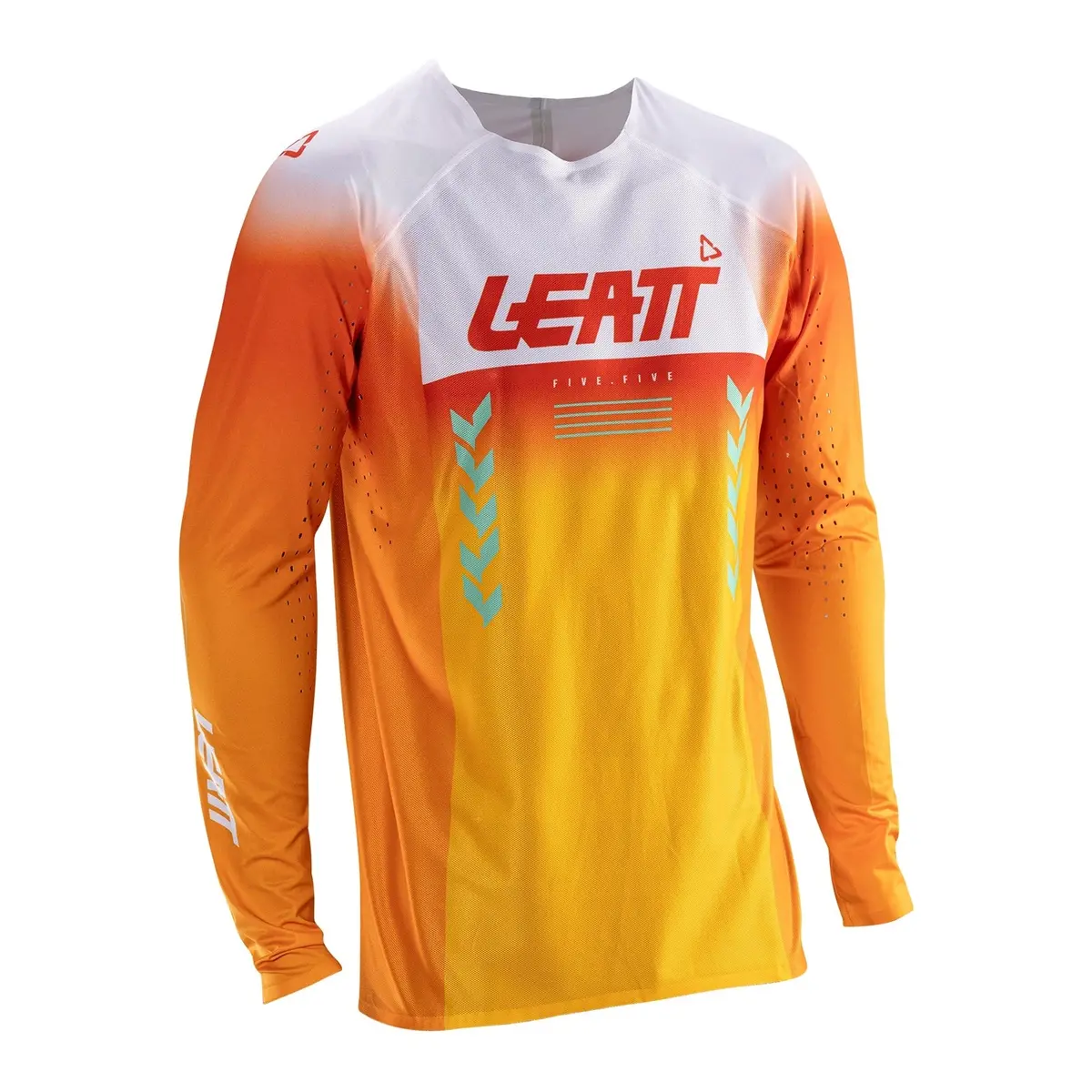Leatt 2026 5.5 Ultraweld Jersey - Orange 1