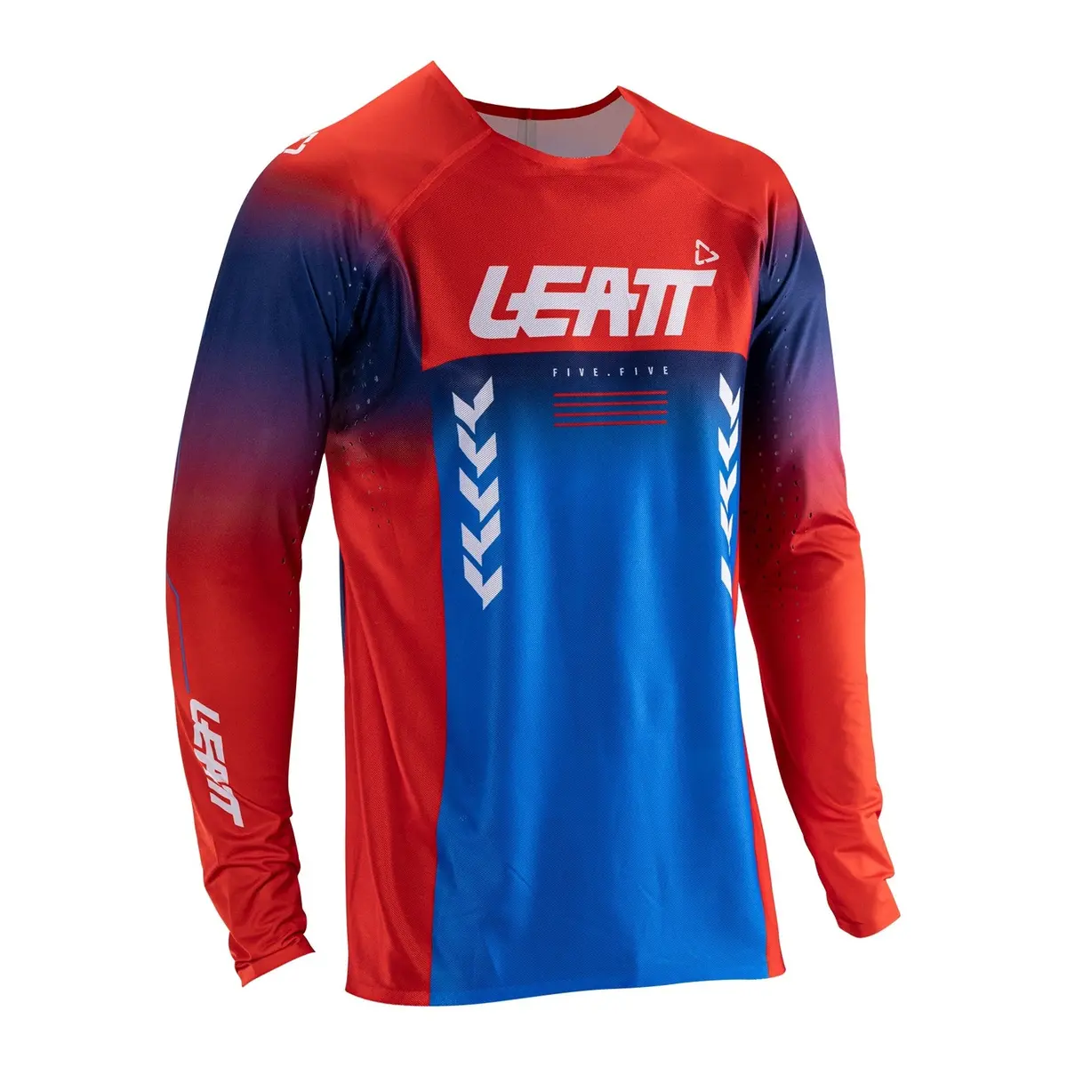 Leatt 2026 5.5 Ultraweld Jersey - Royal Blue / Red 1