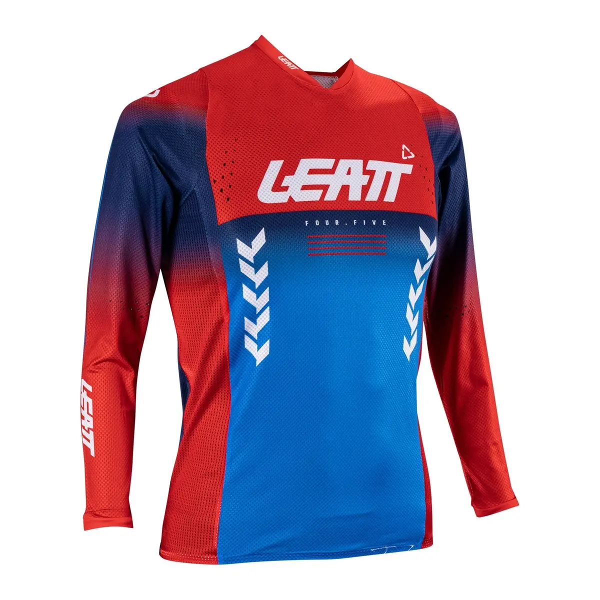 Leatt 2026 4.5 Junior Jersey - Royal Blue / Red 1