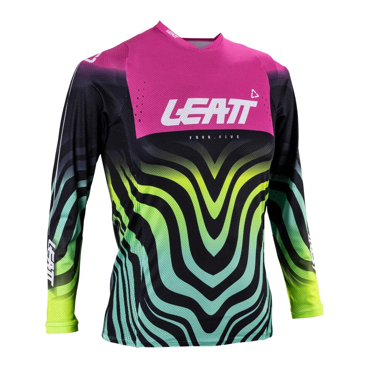 Leatt 2026 4.5 Junior Jersey - Tiger Pink 1