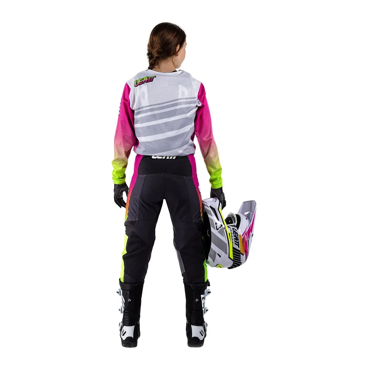 Leatt 2026 3.5 Junior Ride Kit - Retro Pink 3