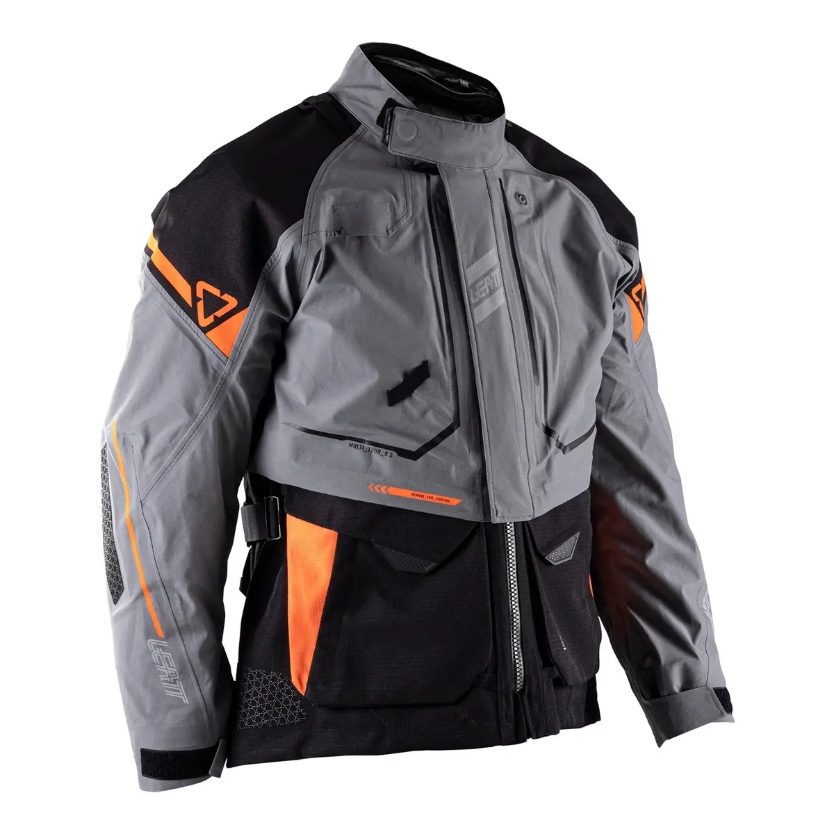 Leatt 8.5 Adv Multitour Jacket - Iron Grey 1