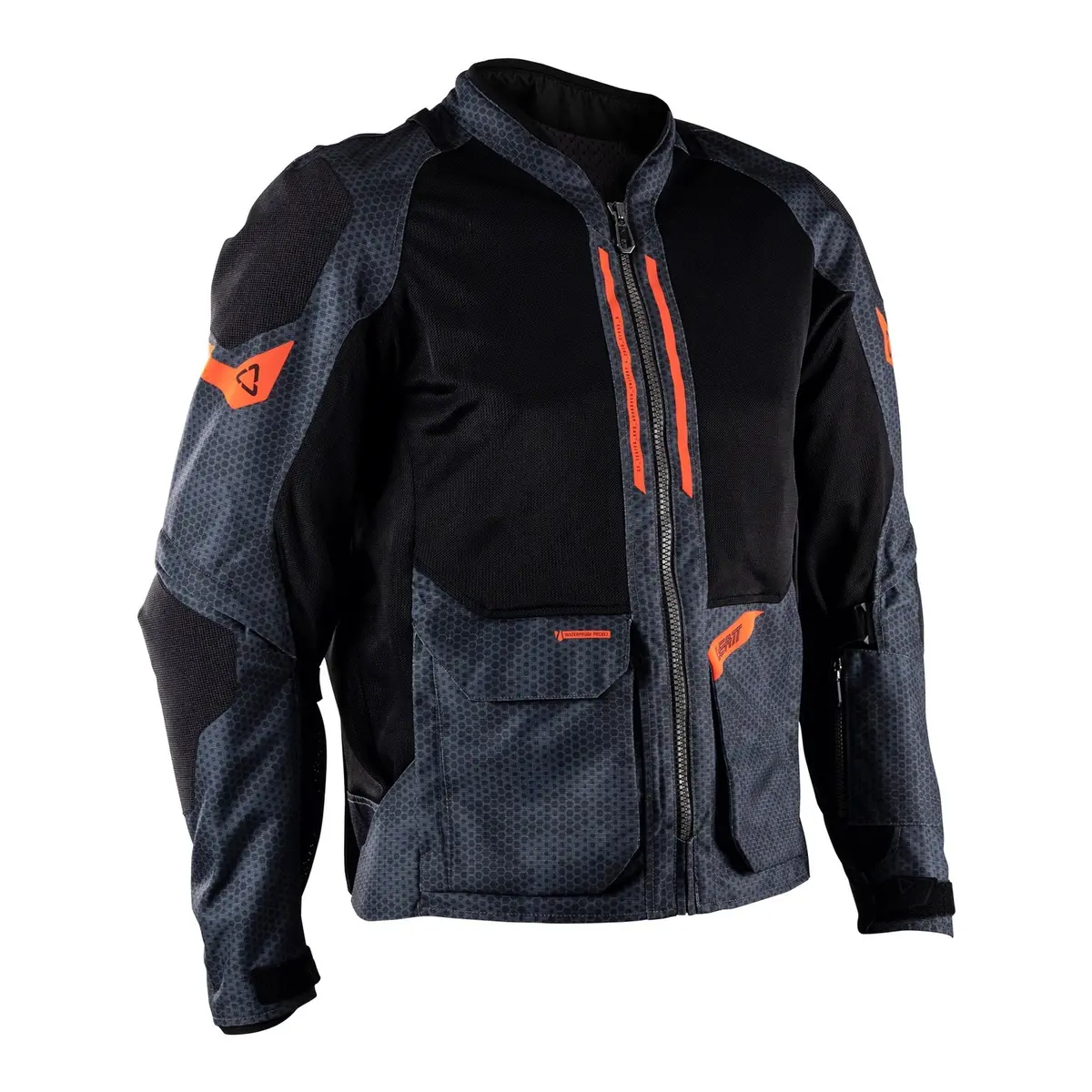 Leatt 4.5 Adv Flowtour Jacket (Short) - Iron Grey 1