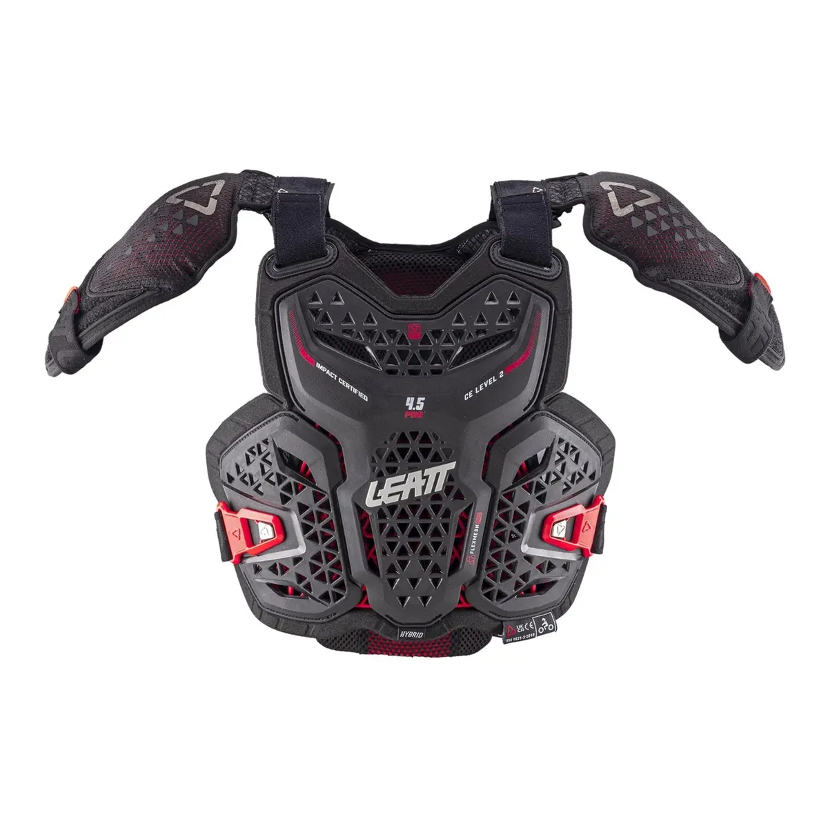 Leatt 4.5 Hybrid Junior Chest Protector Pro - Black 1