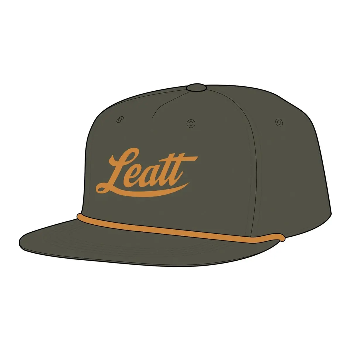 Leatt Retro Cap - Moss Green (S-Xl) 1