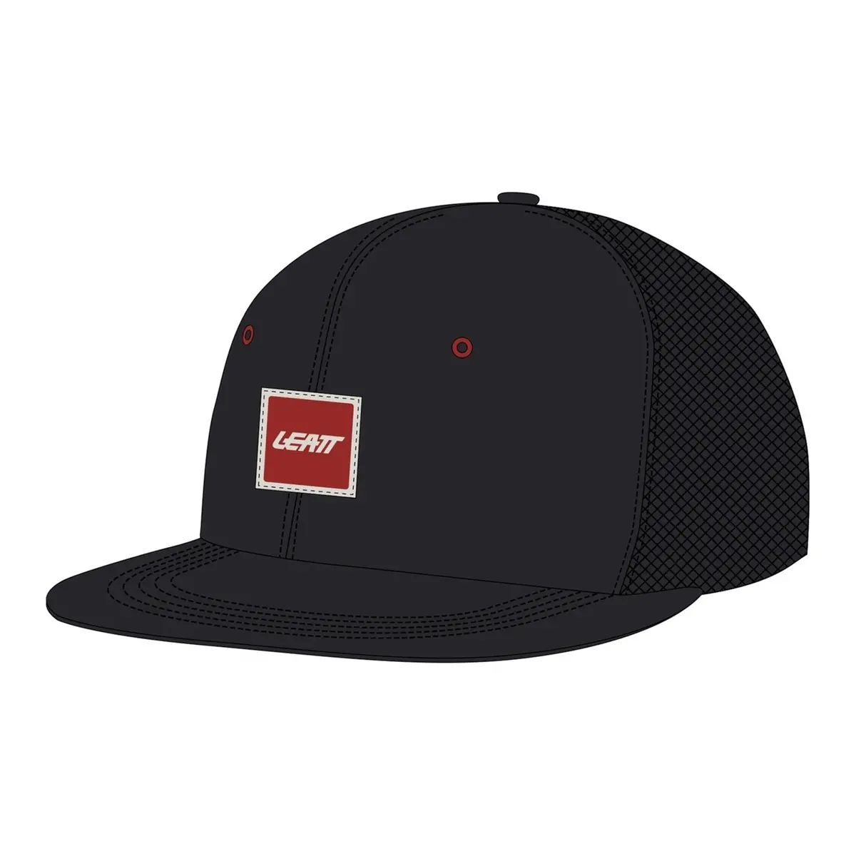 Leatt Trucker Tech Cap - Black (S-Xl) 1
