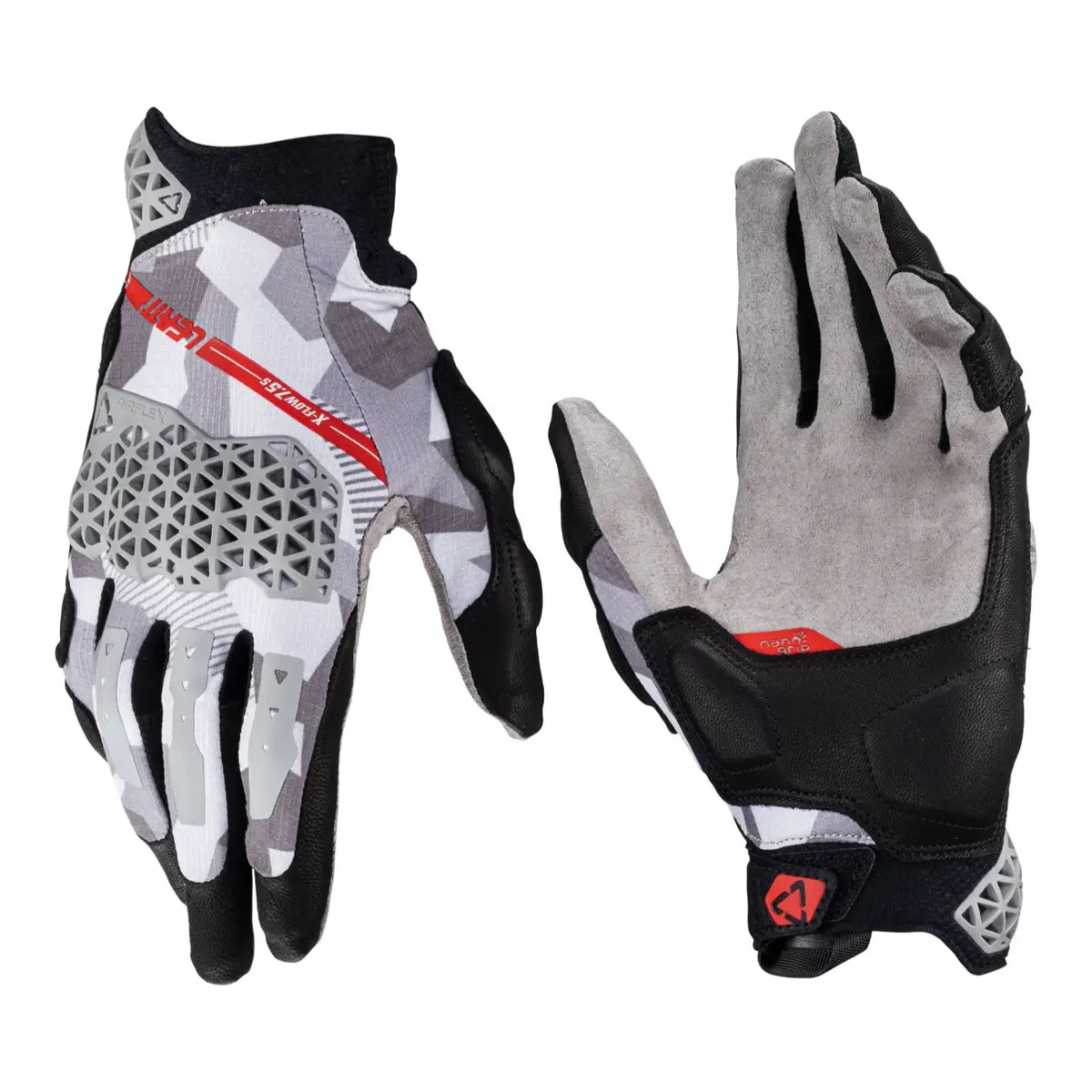 Leatt 7.5 Adv X-Flow Glove (Short) - Steel 1
