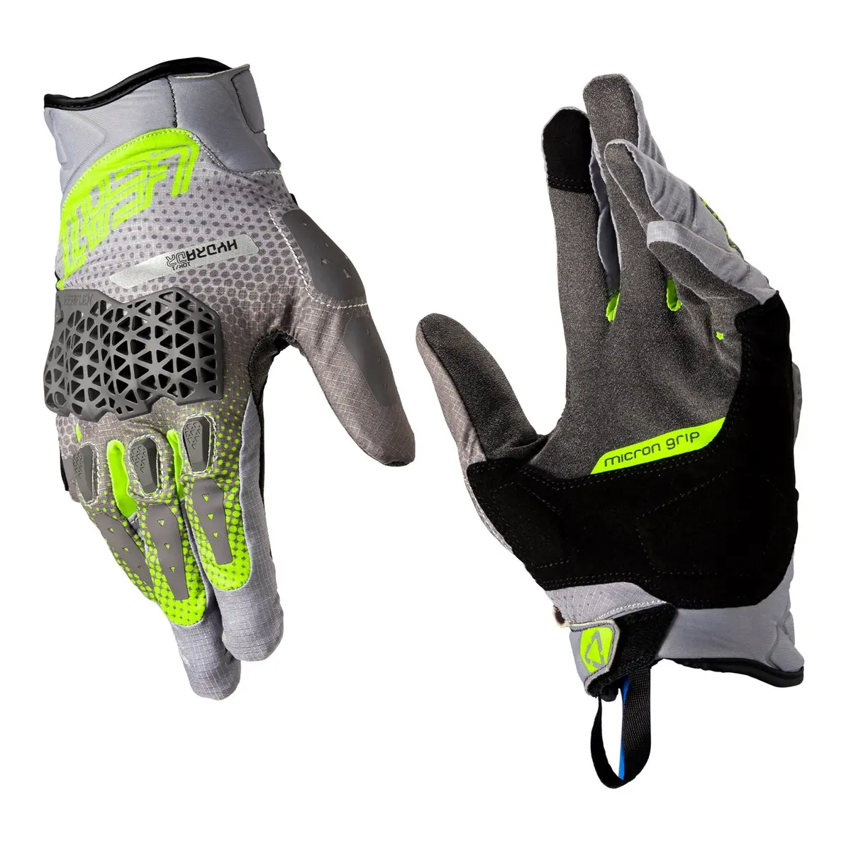 Leatt 5.5 Adv Hydradri Glove (Short) - Grey / Hi-Viz 1