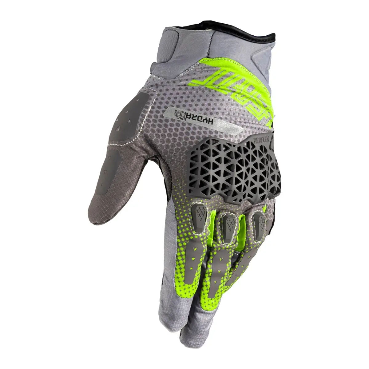 Leatt 5.5 Adv Hydradri Glove (Short) - Grey / Hi-Viz 2